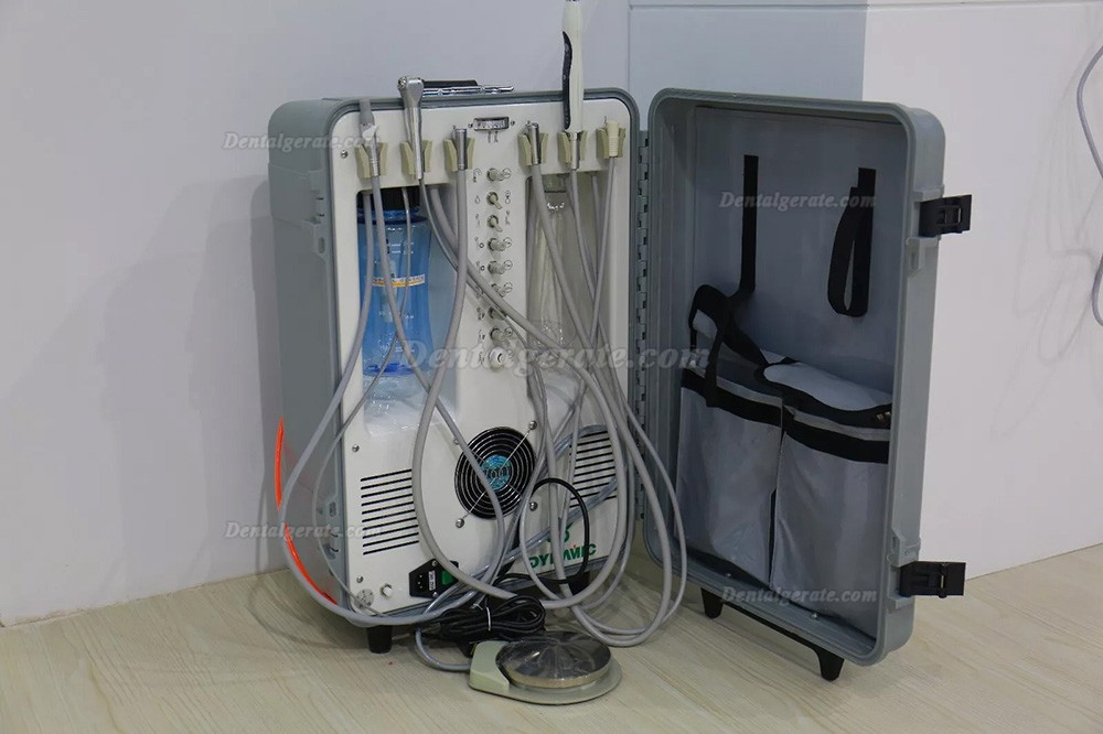 Dynamic&reg; DU852 mobile dentaleinheit ( Luftverdichter + Aush&auml;rtung Licht + Scaler)